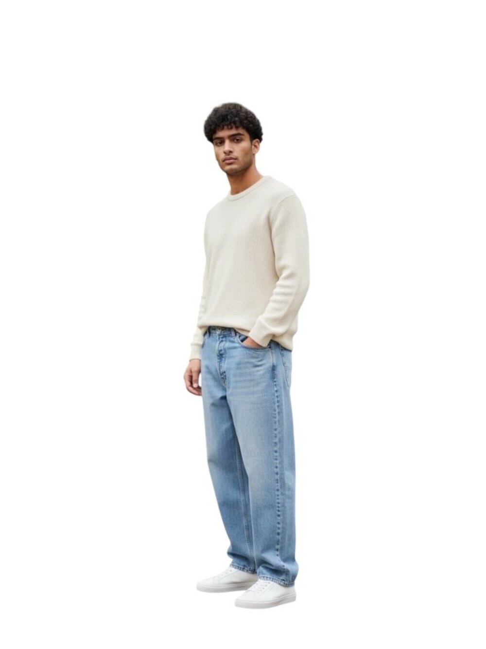 Urban Pipeline Y2K Straight Leg Baggy Jeans Blue Size 38x32 Vintage Preppy 90210